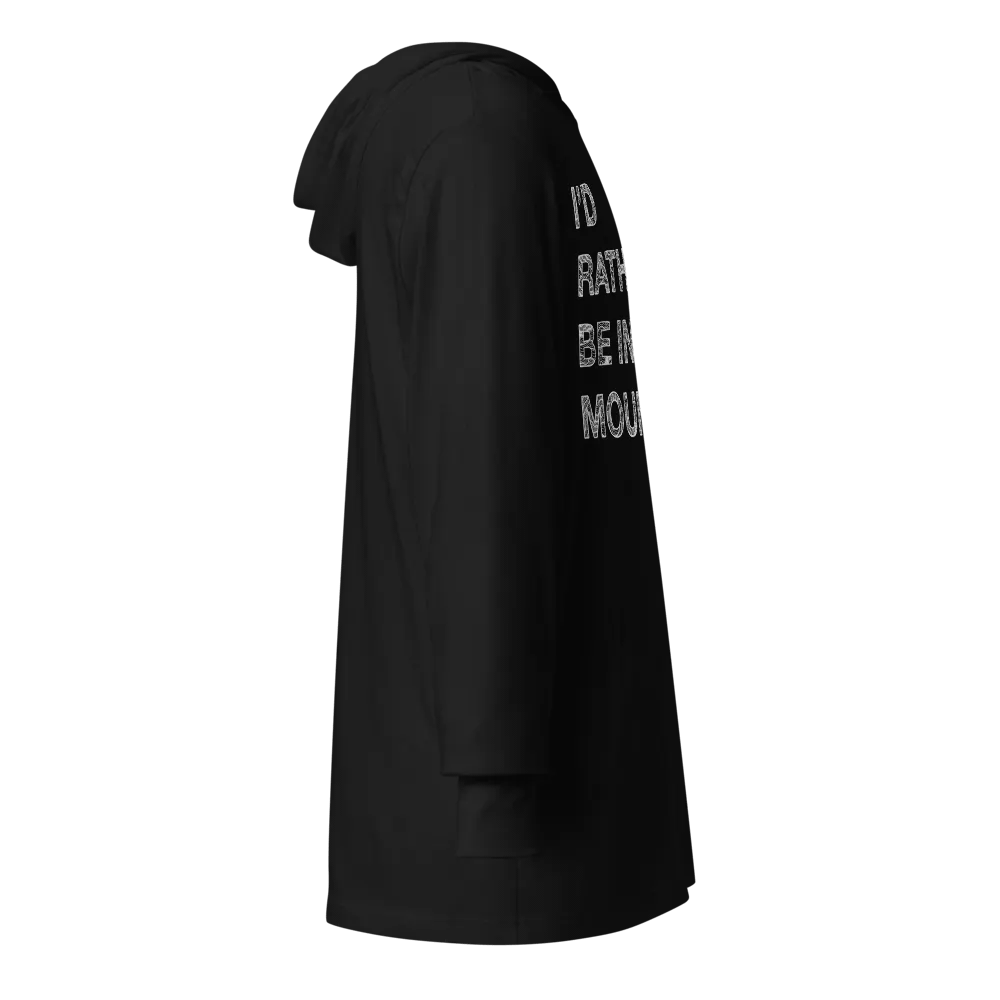 I'd Rather be in the Mountains Tee Shirt Hoodie product image (9)