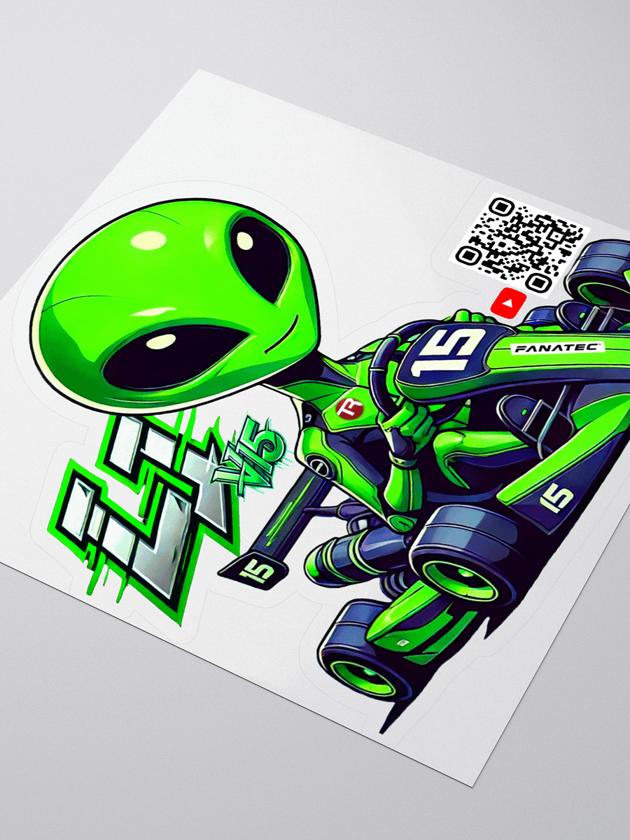 Bob the Alien – LJv15 Sticker product image (3)
