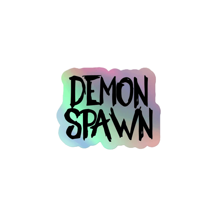 Demon Spawn: Cut Holographic Sticker product image (1)
