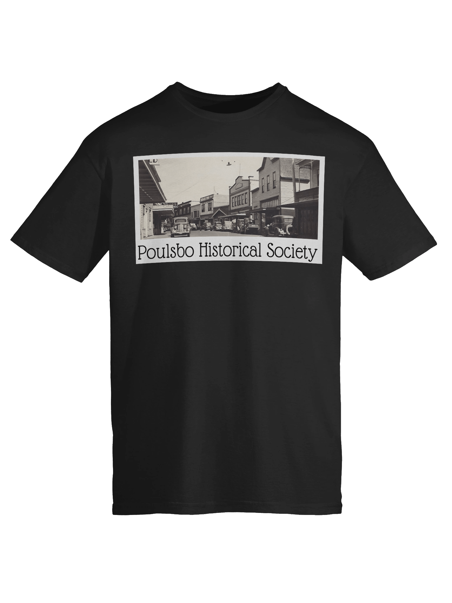 Old Downtown Poulsbo Scene T-Shirt product image (73)