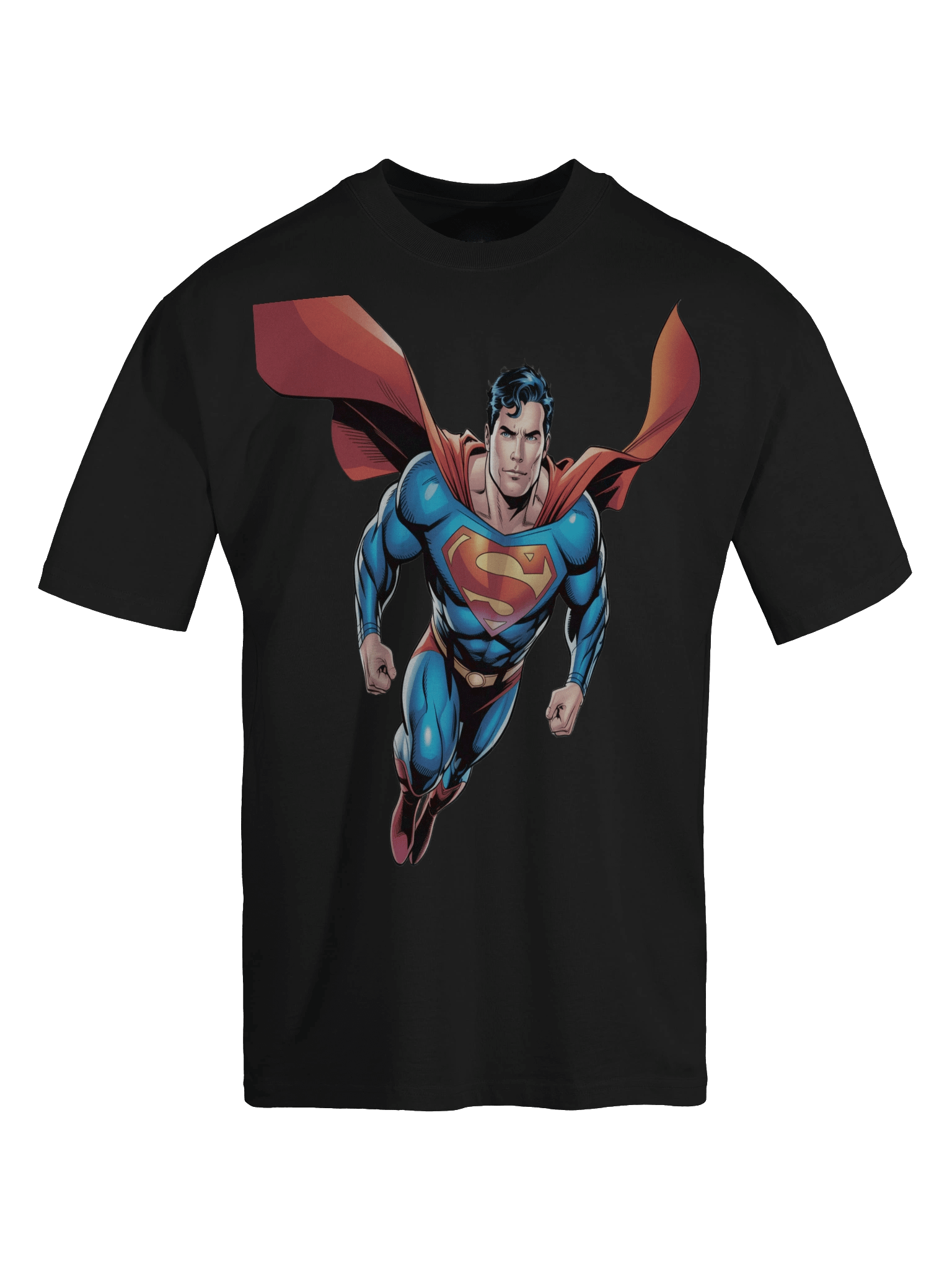 Superman Twilight Soar Oversized Faded T-Shirt product image (1)
