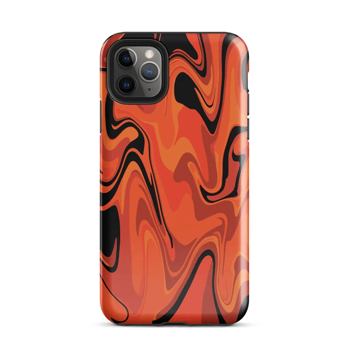 Orange Swirl Tough Case for iPhone® product image (1)