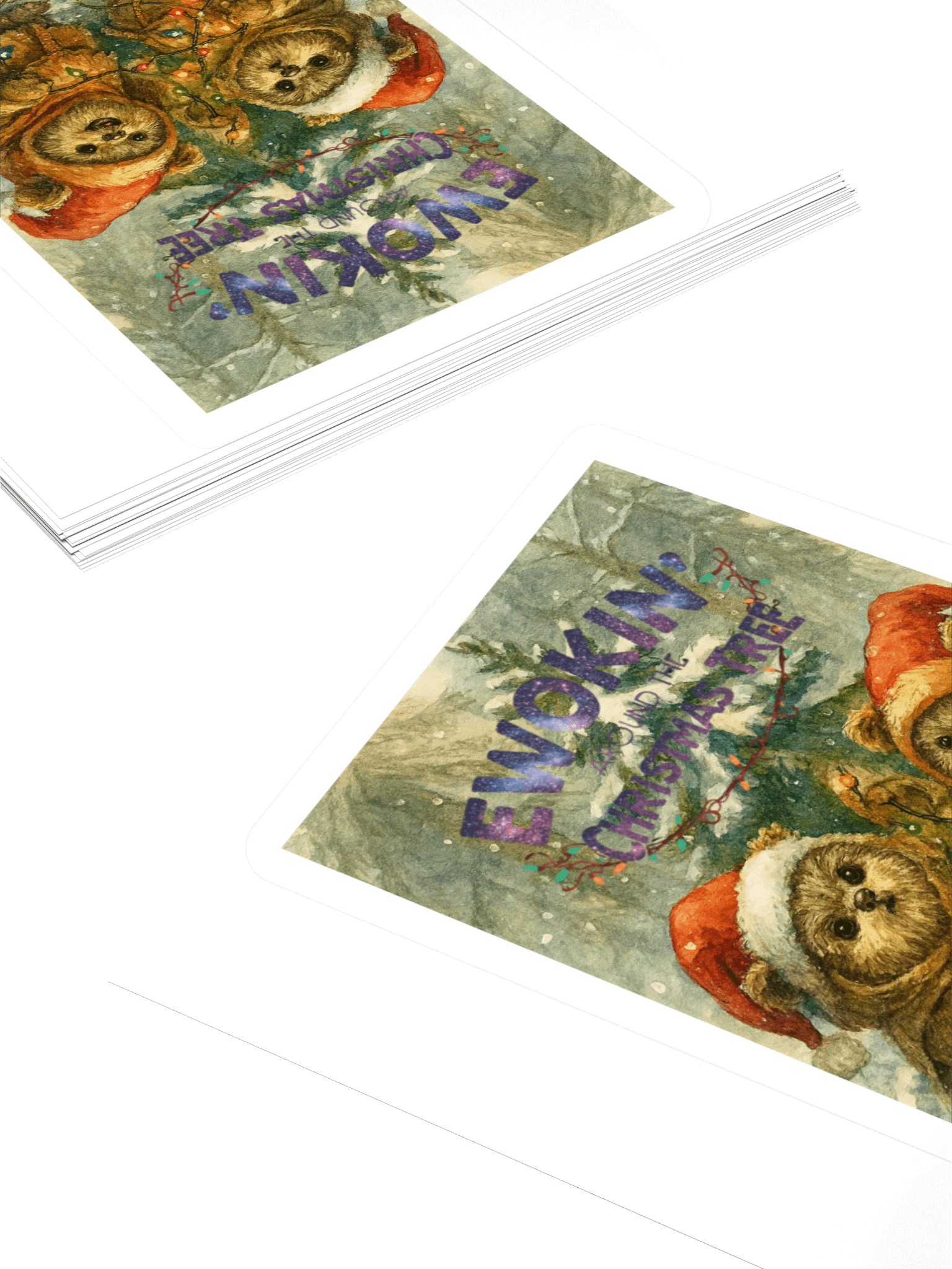 Ewokin' Around Kiss Cut Stickers product image (10)