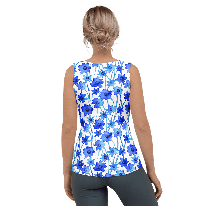 Blue Borage Tank Top product image (2)