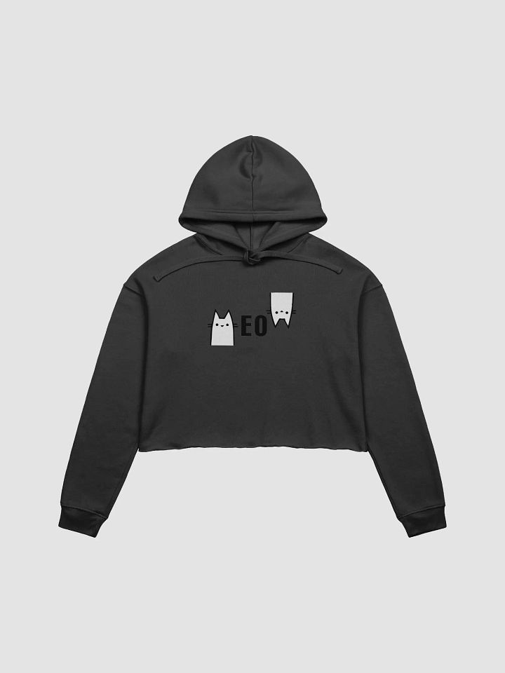 Meow Cat Duo Crop Hoodie product image (4)
