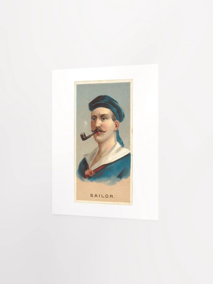 Sailor Card From World's Smokers Series (1888) - Print product image (2)
