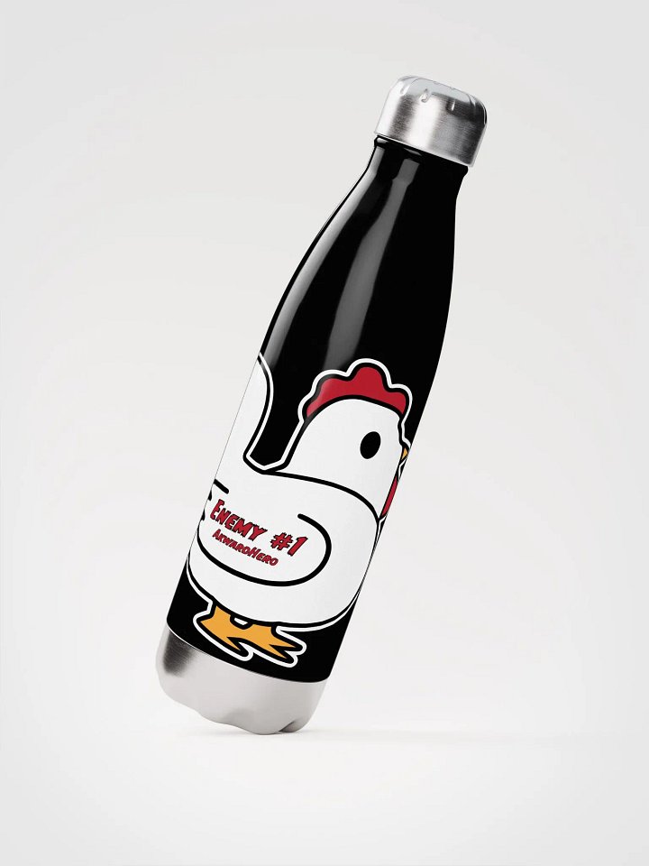 Chicken Slayer Enemy #1 Water Bottle product image (4)