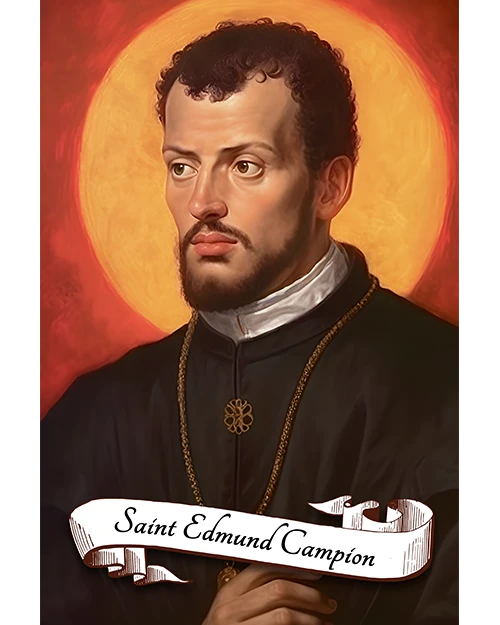 Saint Edmund Campion Patron Saint of the Catholic Press Matte Poster product image (1)