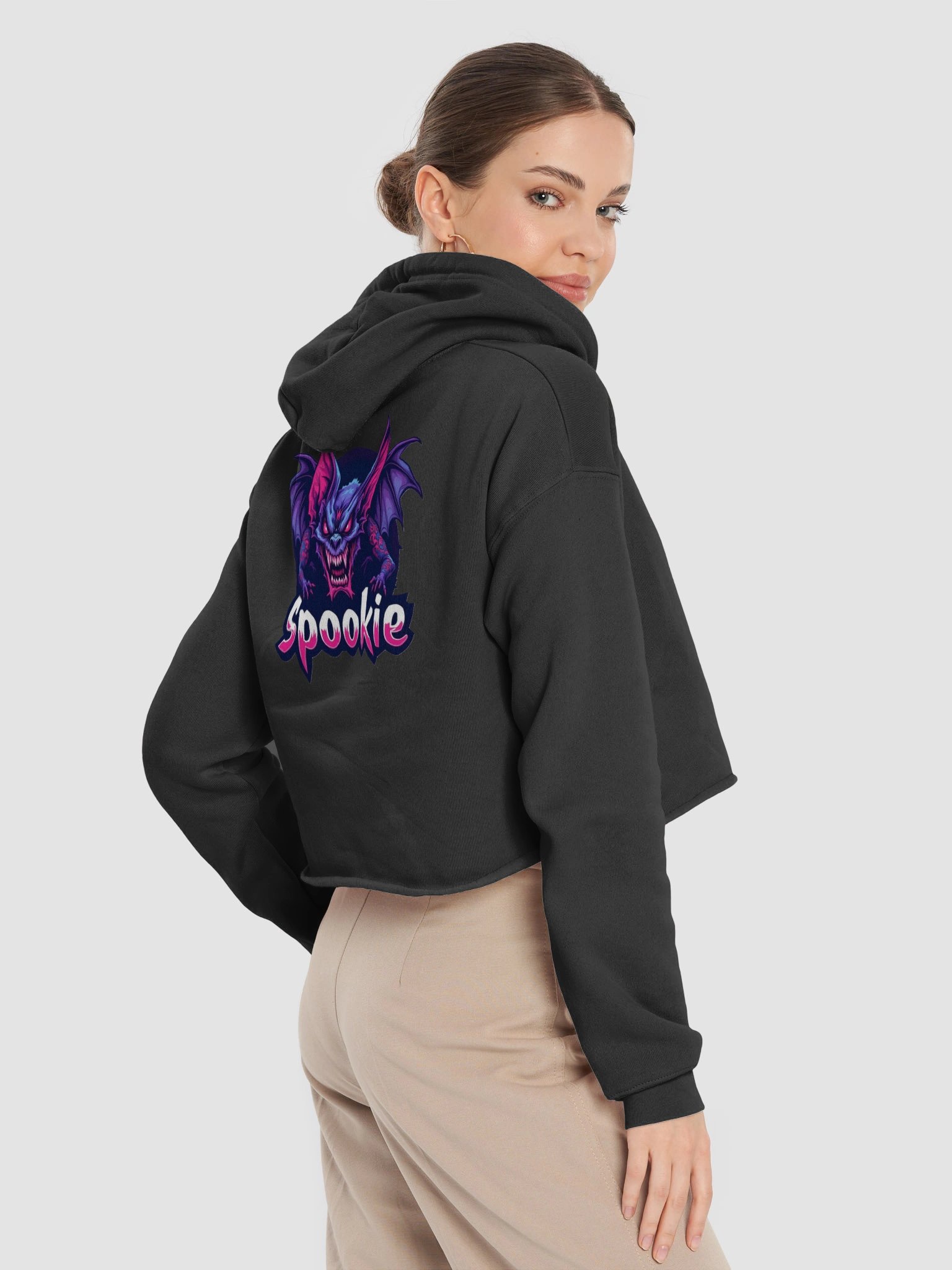 Battie Spookie Hoodie Crop product image (6)