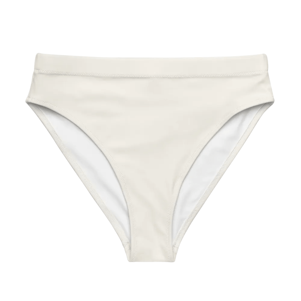 Namaste Cream and Gold High Waisted Bikini Bottom product image (5)