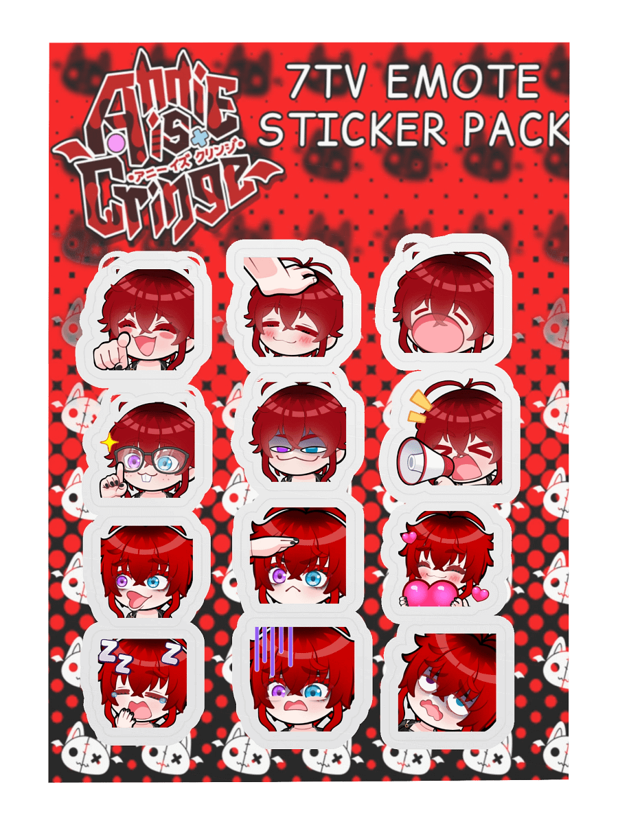 7TV Emote Sticker Pack product image (1)