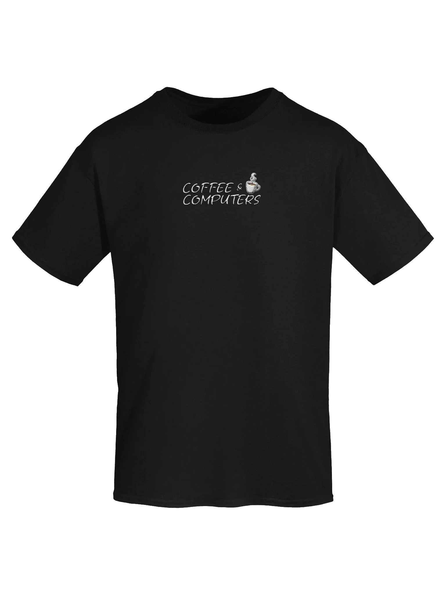 Coffee & Computers Stitched T-Shirt product image (62)