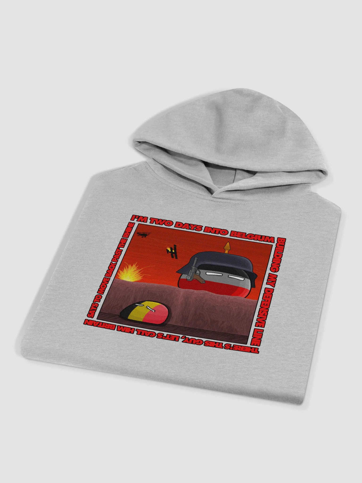 Two Days Into Belgium Hoodie product image (3)