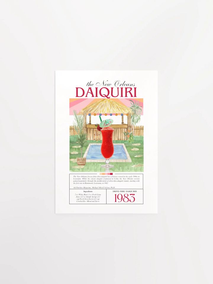 NEW ORLEANS DAIQUIRI PRINT product image (4)