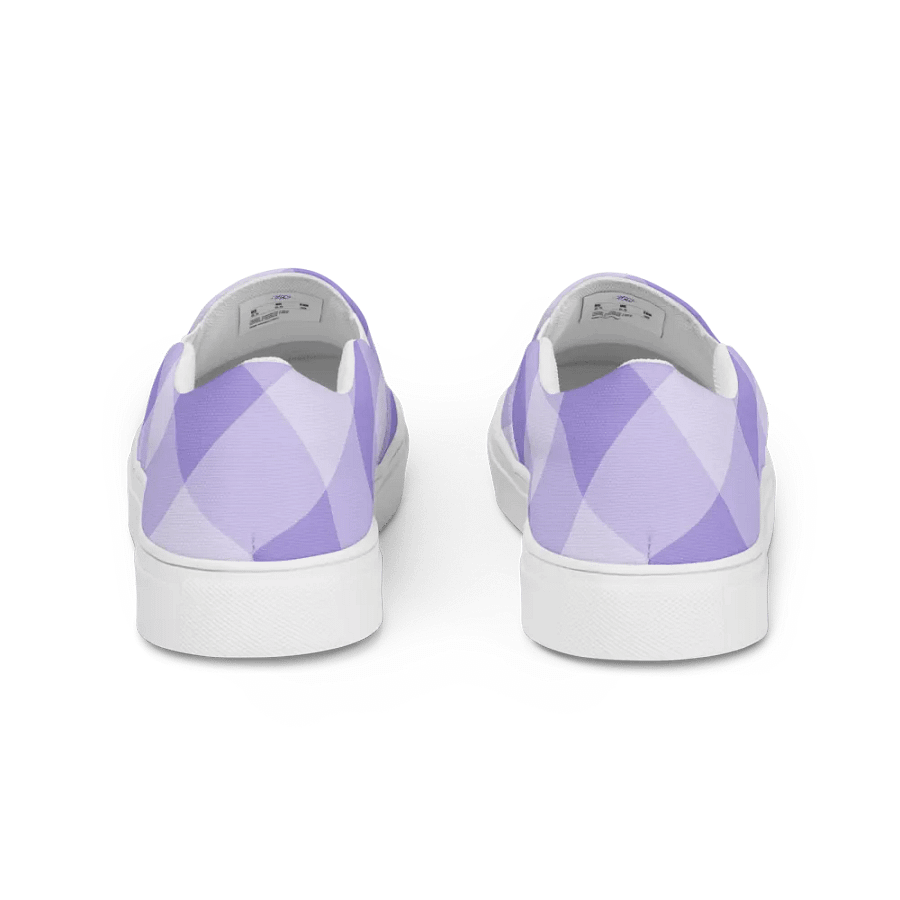 Women's Lavender Diamond Slip-Ons product image (2)
