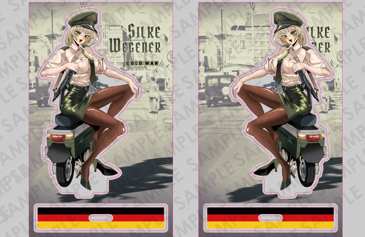 Silke Wegener Bundespolizei ACRYLIC 7" Standee [PRE-ORDER] product image (3)