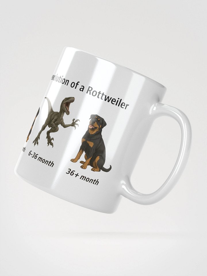 The Evolution of a Rottweiler - Mug product image (3)