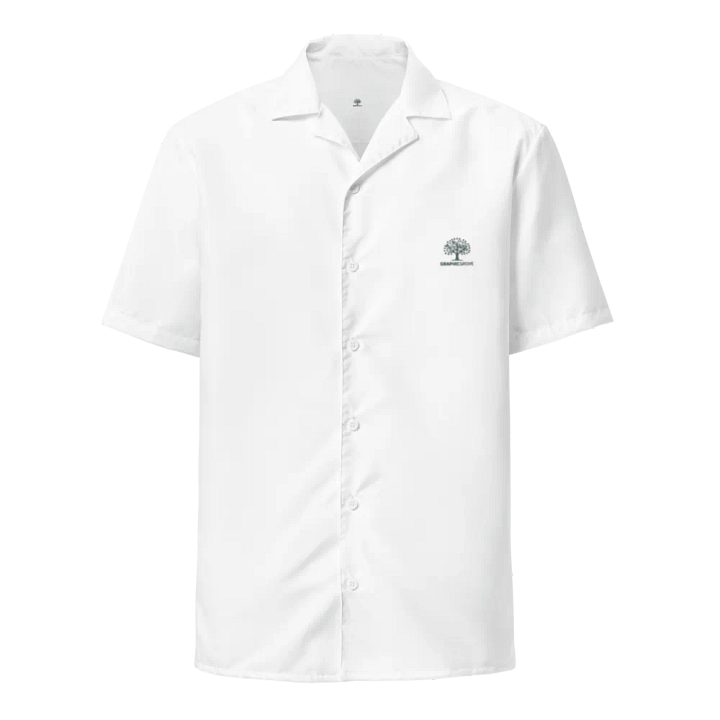Graphic Grove Unisex Hawaiian Shirt - Eco-Friendly UPF50+ with Tree Logo product image (1)