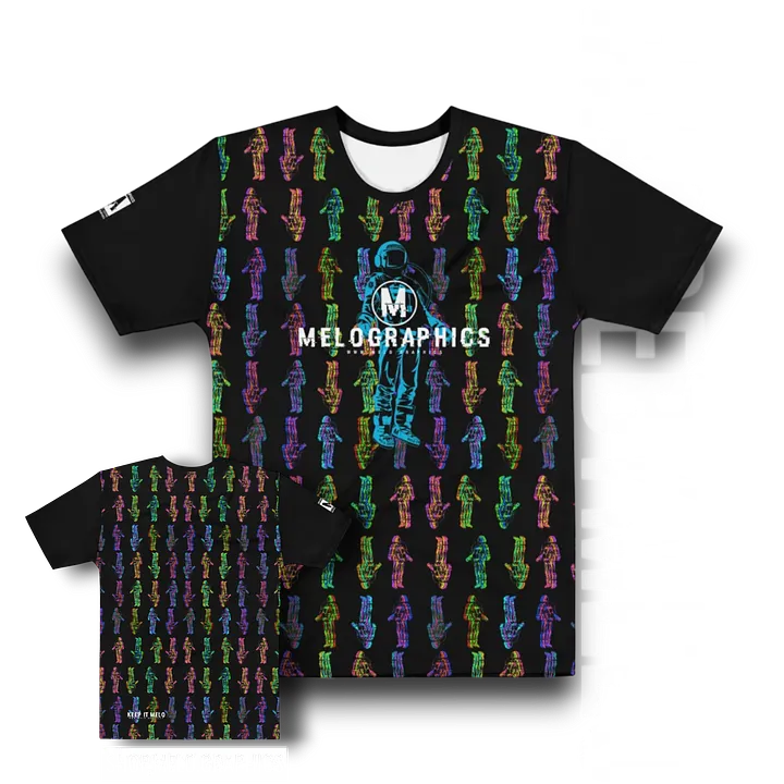 RGB on Repeat - Ultimate T-Shirt | #MadeByMELO product image (1)