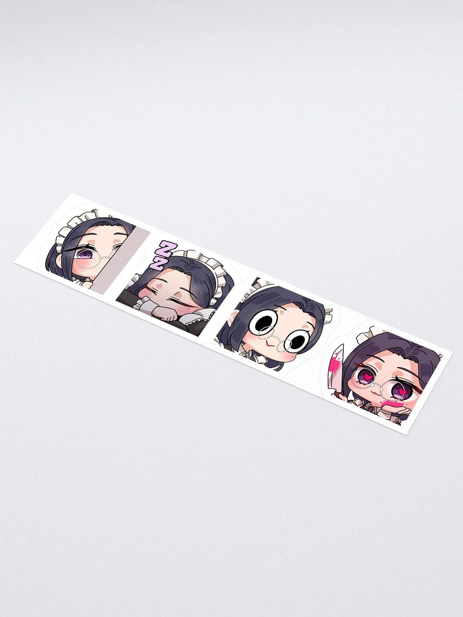 Maid Memoria Chibi Sticker Set B (4-in-1) product image (1)