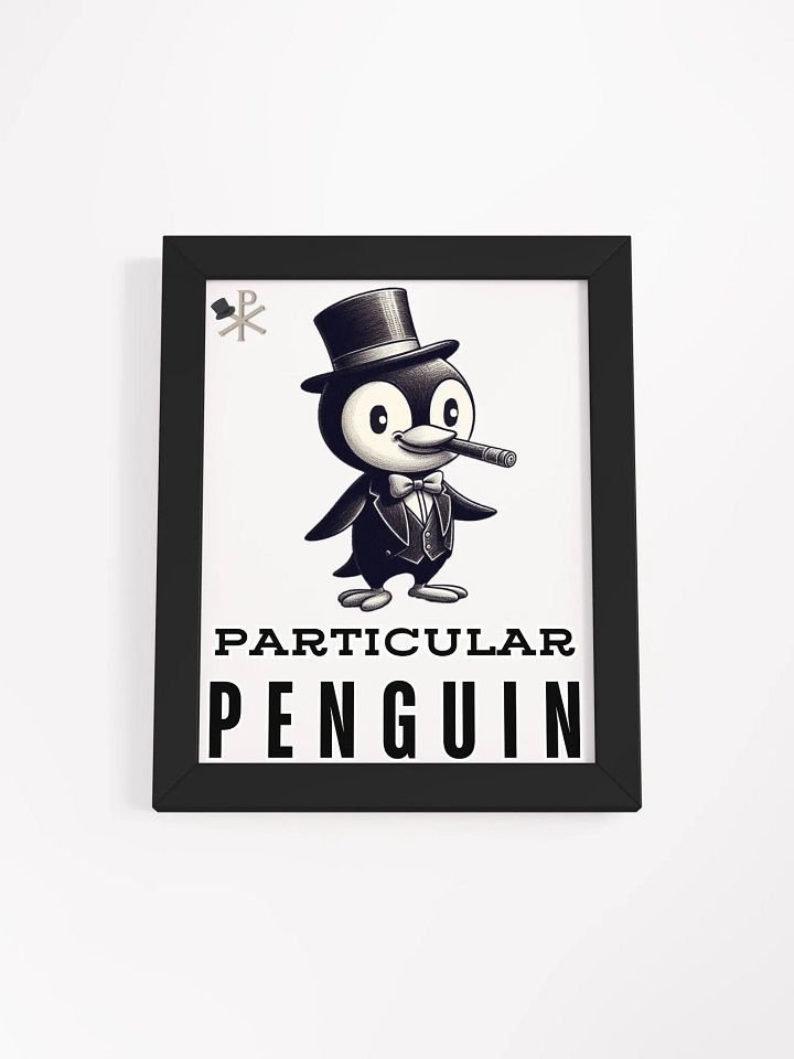 Particular Penguin Poster Picture Frame product image (1)