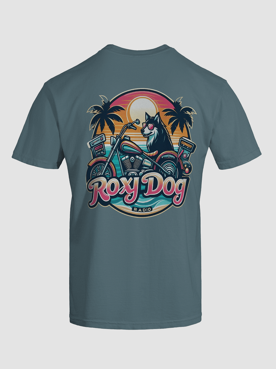 Roxy Dog Radio Biker Dog Custom T-Shirt product image (33)