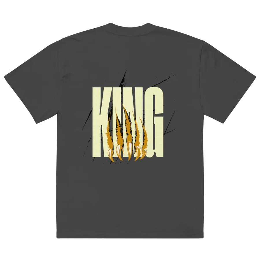 Wild Lion Graphic Oversized Tee product image (21)