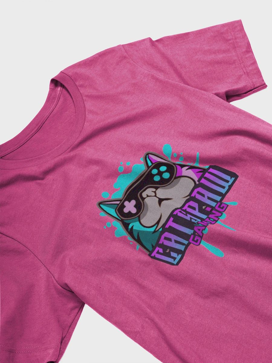 Bella+Canvas Supersoft CatsPaw Gaming Logo T-Shirt product image (3)
