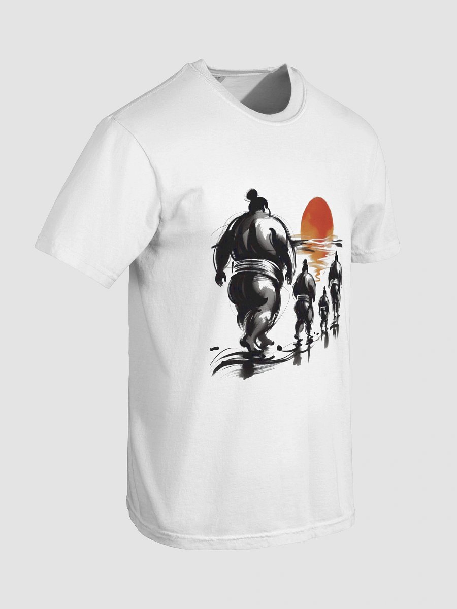 Sumo Sunset Silhouette T-Shirt product image (31)