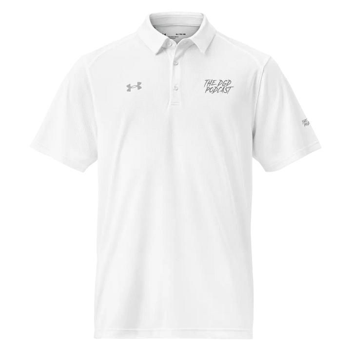 The DGD Podcast Logo Performance Polo product image (1)