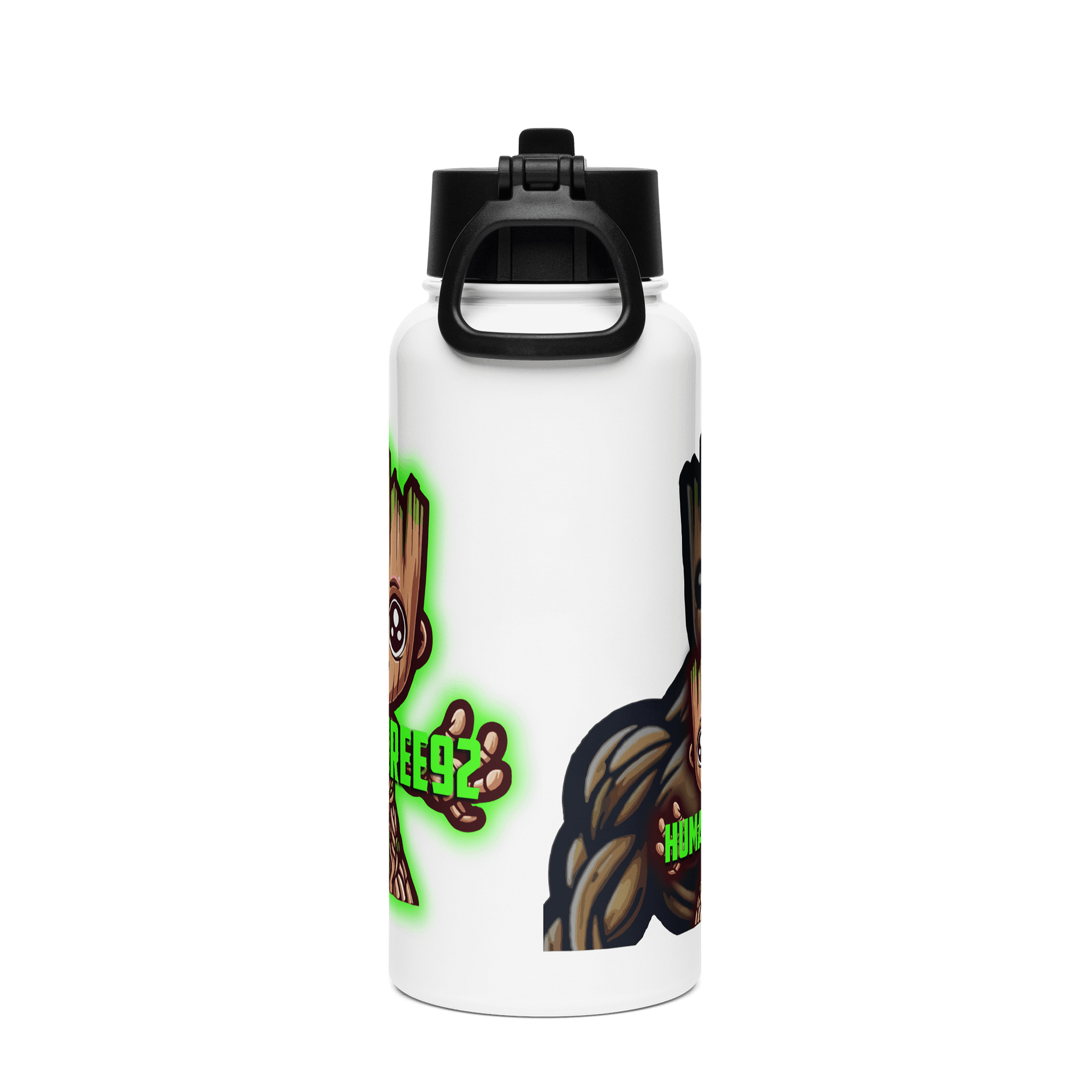 Stainless Steel Water Bottle with a Straw Lid Group product image (2)