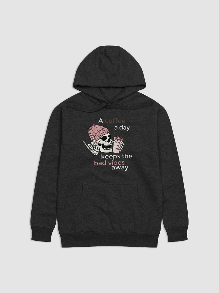 Coffee Vibes hoodie - black product image (1)