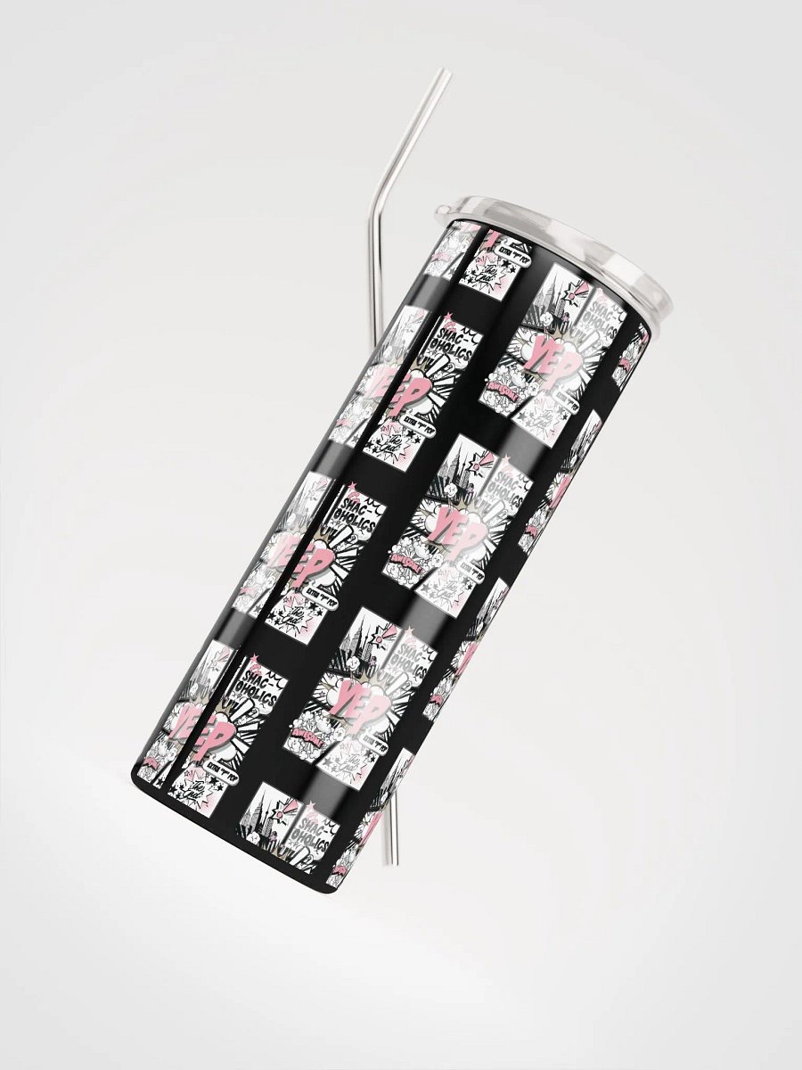 Shac-oholics Comic Blast Tumbler - Pink 