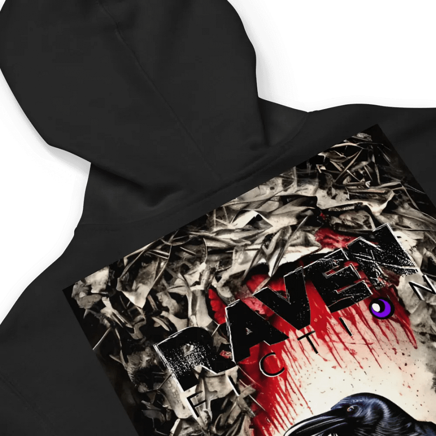 Raven Fiction Independent Trading Co. Fleece Zip Up Hoodie product image (12)