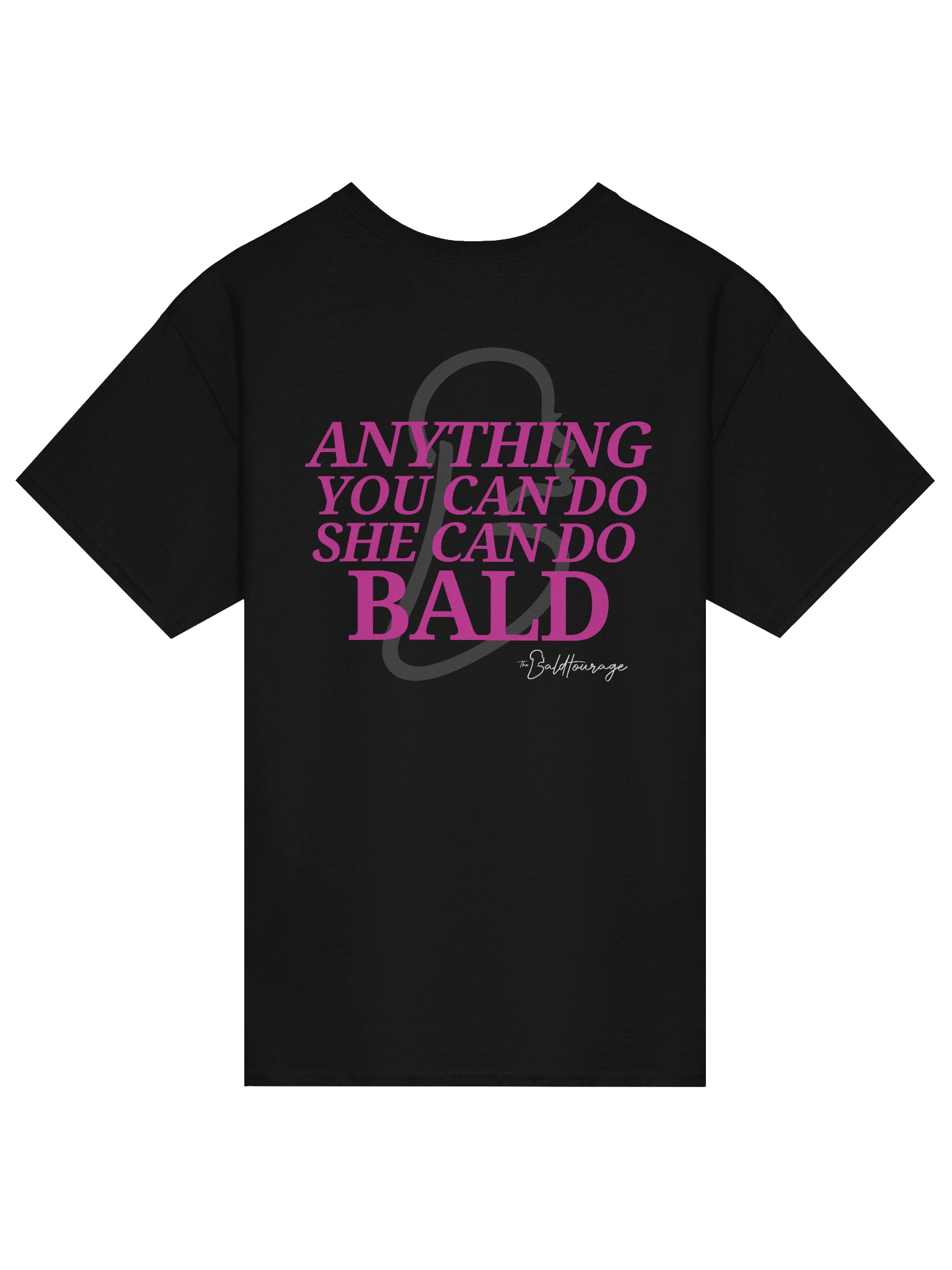 Anything You Can Do *She* Can Do Bald  - Adult Basic Tee product image (2)