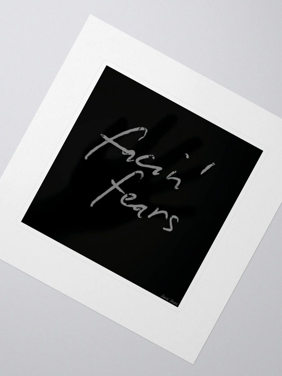 Facin' Fears Sticker product image (2)