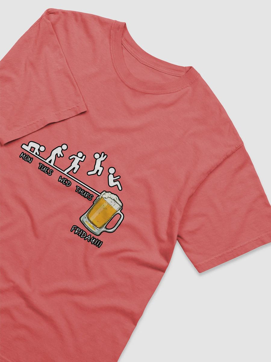 Friday Vibes Stick Figure T-Shirt product image (29)