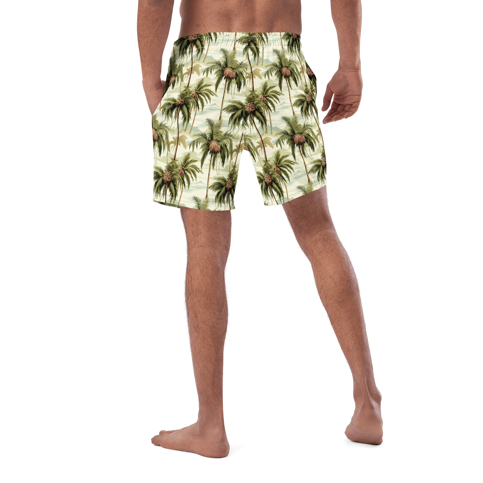 Vintage Caribbean Tropical Swim Trunks product image (6)