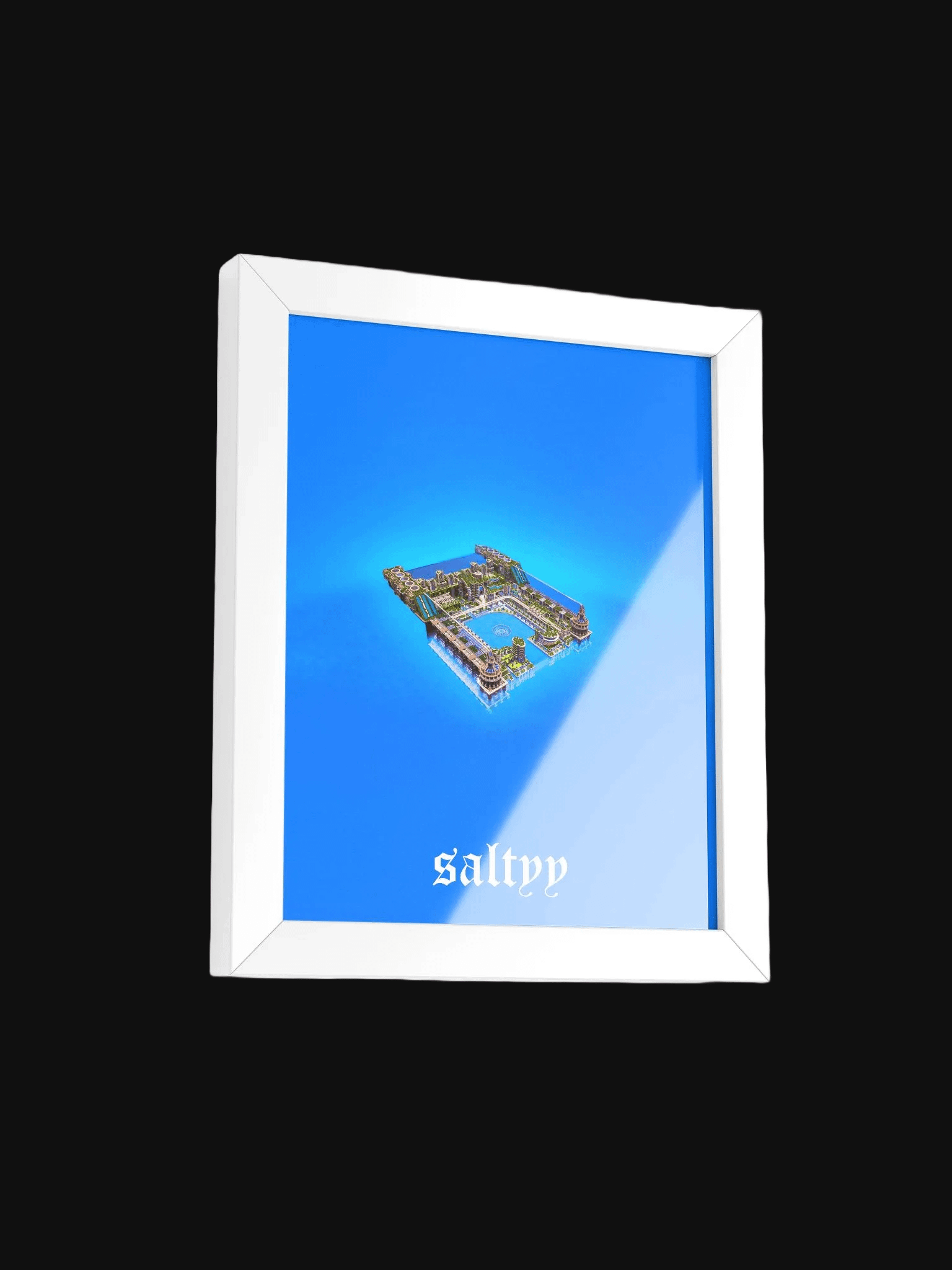 UTOPIA FRAMED POSTER product image (1)