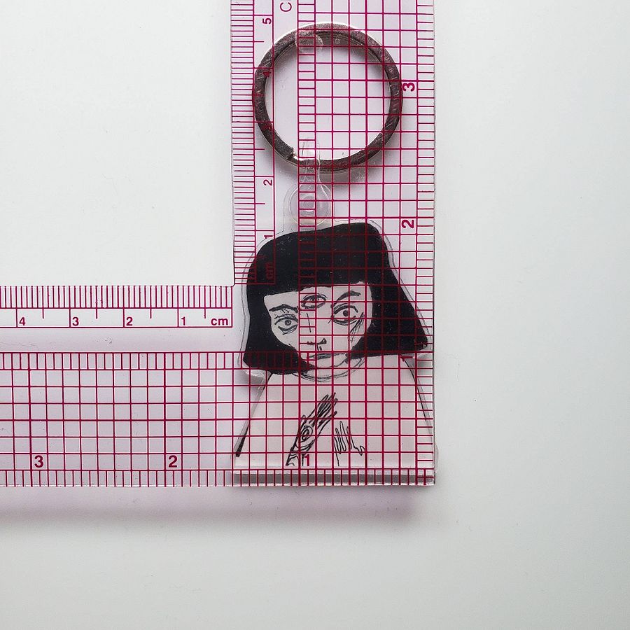 Strange Girl - Acrylic Keychain product image (3)