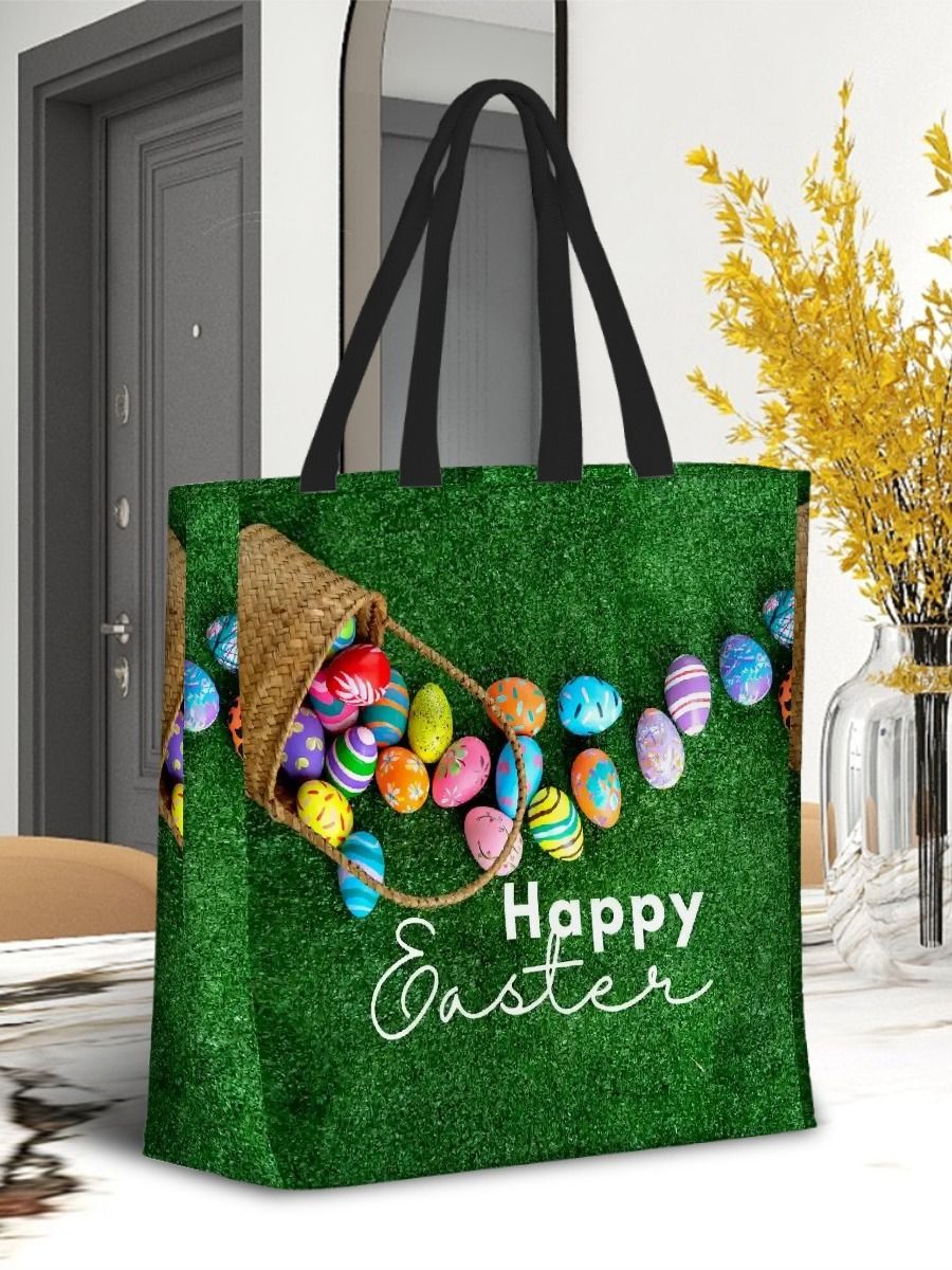 Easter Bag (Reusable tote bag) #Easterbasketalternative#Easteregghunt product image (7)