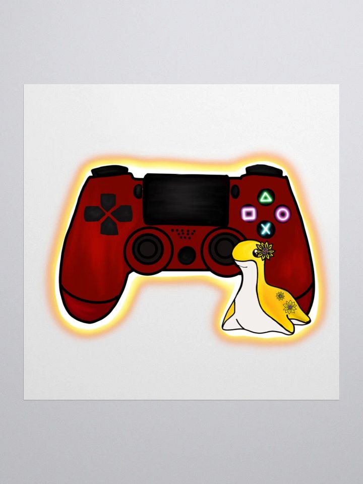 Gamer Gremlin Nessie Kiss Cut Stickers product image (1)
