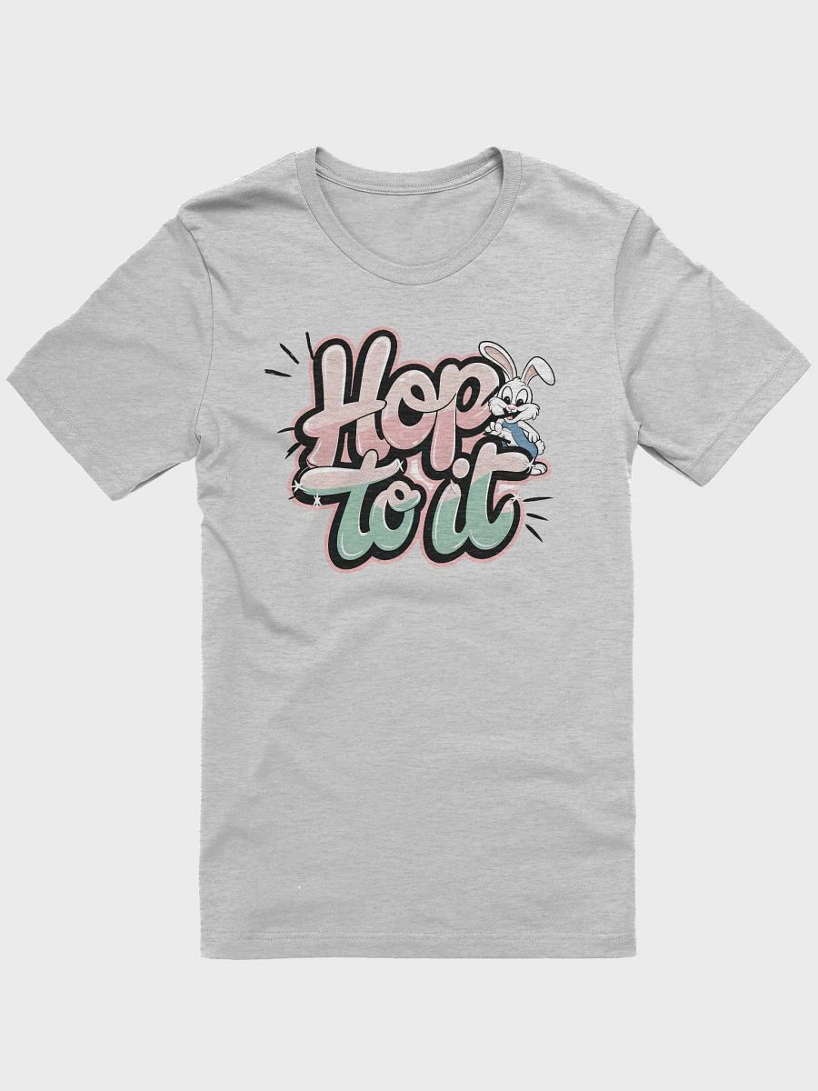 “Hop to it” t-shirt product image (1)