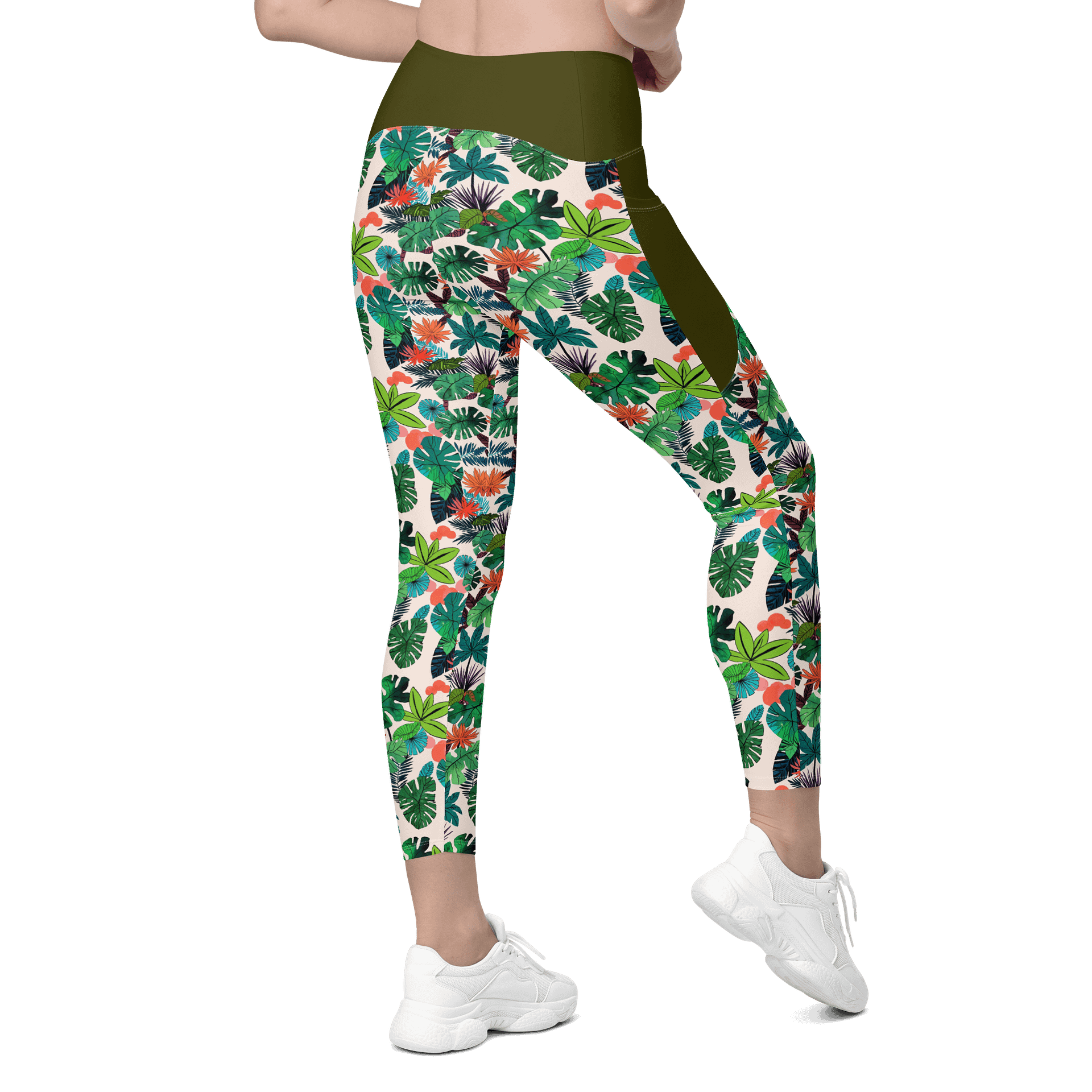 Tropical Leggings with Pockets product image (10)