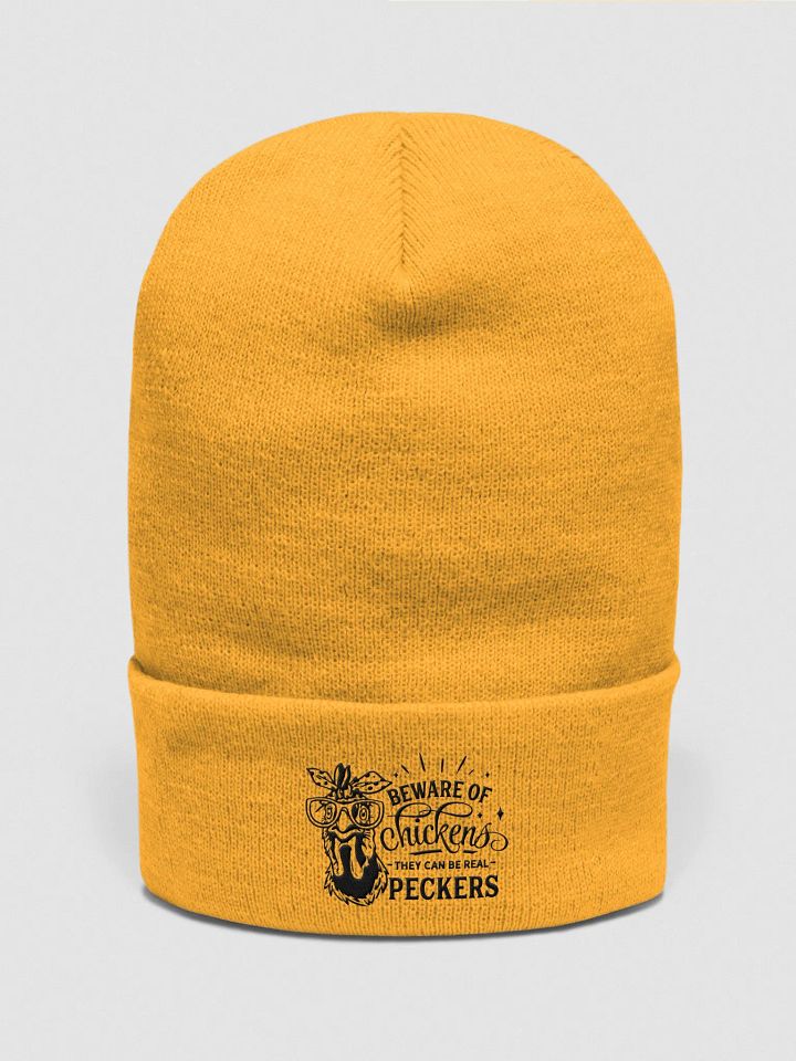 Beanie Beware of Chicken product image (1)
