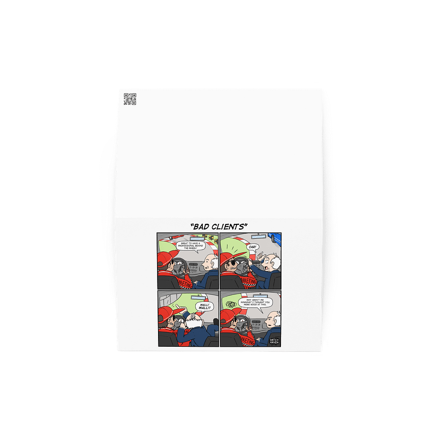 "Bad clients" card product image (2)