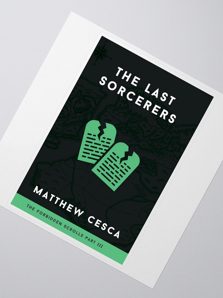 The Last Sorcerers Book Cover Sticker product image (2)