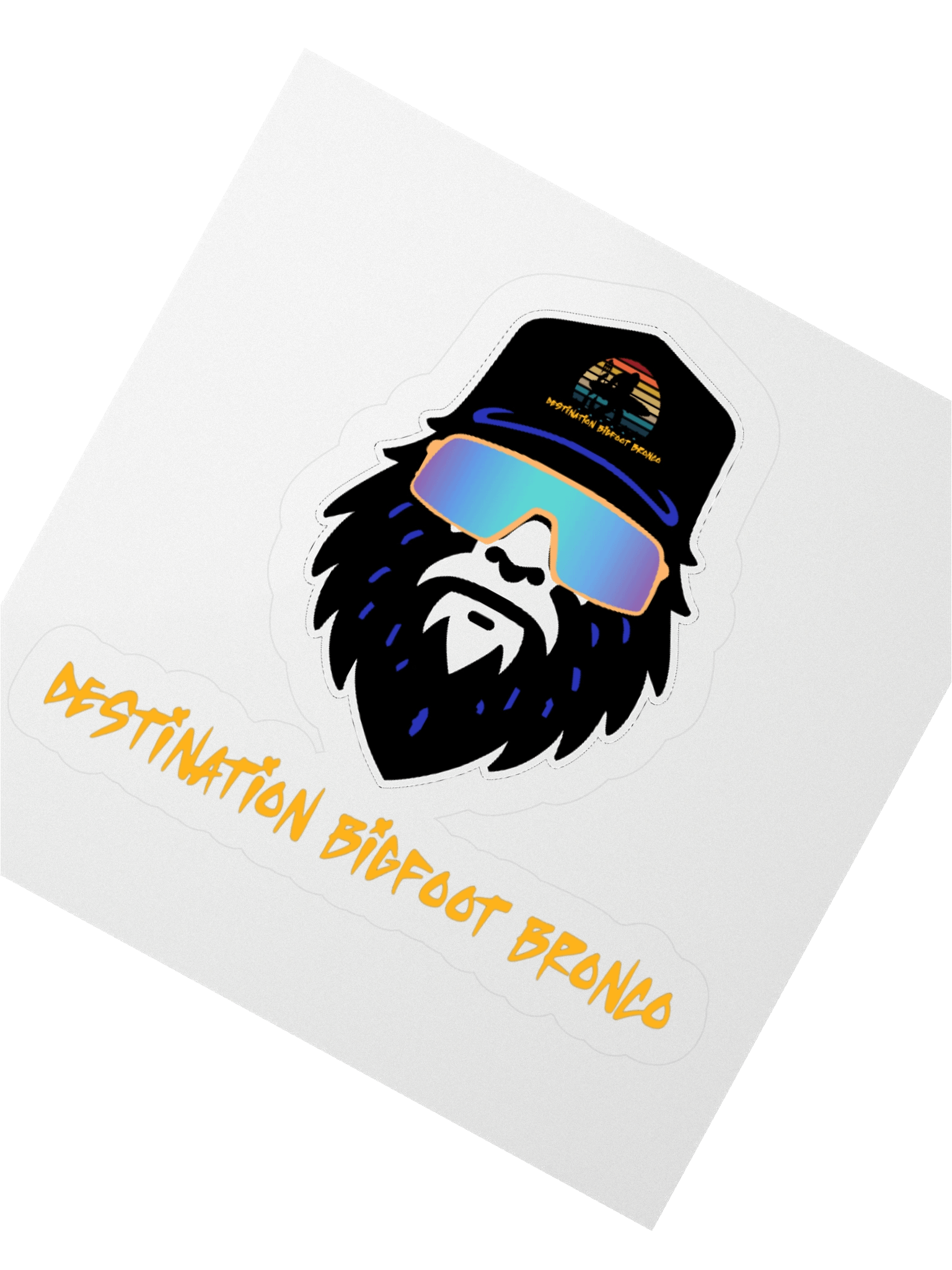 Destination Bigfoot Bronco Bigfoot Logo Decal (Multiple Sizes Available) product image (5)
