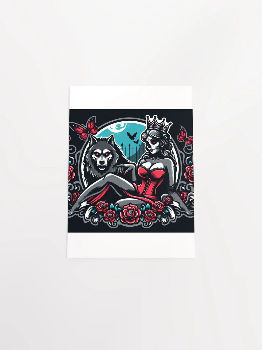 Gothic Undead Queen Matte Poster product image (51)