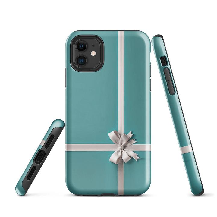 Teal: iPhone Tough Case product image (1)